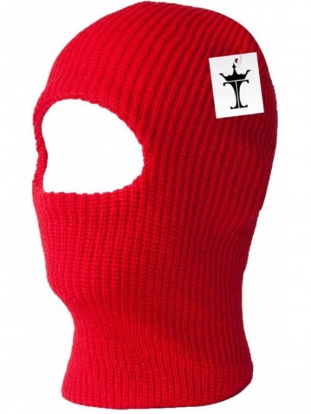 Balaclavas One Hole Ski Mask (20 - Red - CI11BFGIOVR $13.14