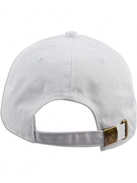 Baseball Caps Blessed Embroidered Dad Cap Hat Adjustable Polo Style Unconstructed - White - CK189332GWO $19.36