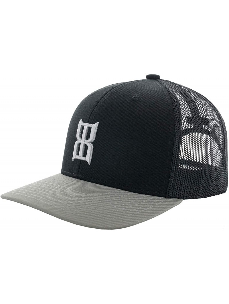 Baseball Caps Steel - Black/Silver - CO18A6H4N46 $32.71