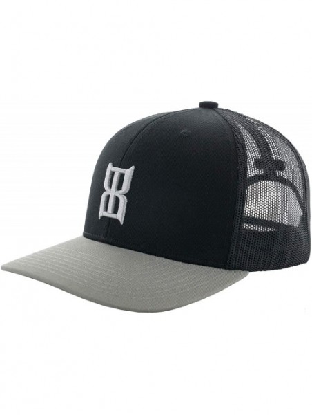 Baseball Caps Steel - Black/Silver - CO18A6H4N46 $32.71