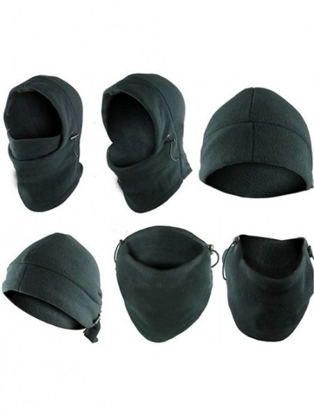 Balaclavas Ascetic Tour Balaclava Hat Winter Warmer Full Face Hat Wind Proof Neck - Coffee - CC11PVEZ2RX $15.06