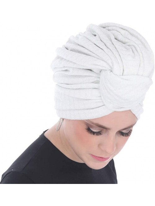 Headbands Turban Headwraps for Women with African Knot & Woven Lurex Thread for Extra Glimmer and Comfort for Cancer - CO193T...