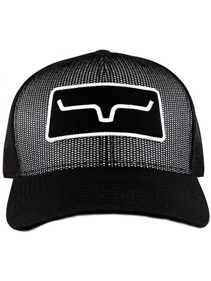 Baseball Caps All Mesh Trucker Hat - Black - CM18228WM08 $36.84