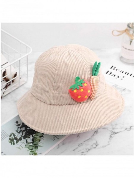 Bucket Hats Women Girls Cotton Leopard Print Reversible Bucket Hat Summer Double Sides Packable Hat for Outdoor Travel - CN19...