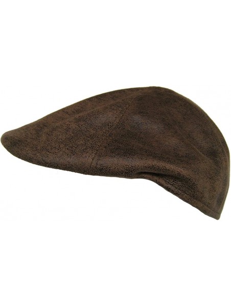 Newsboy Caps 6/4 Duckbill - Brown - C0114WJEIKZ $31.21