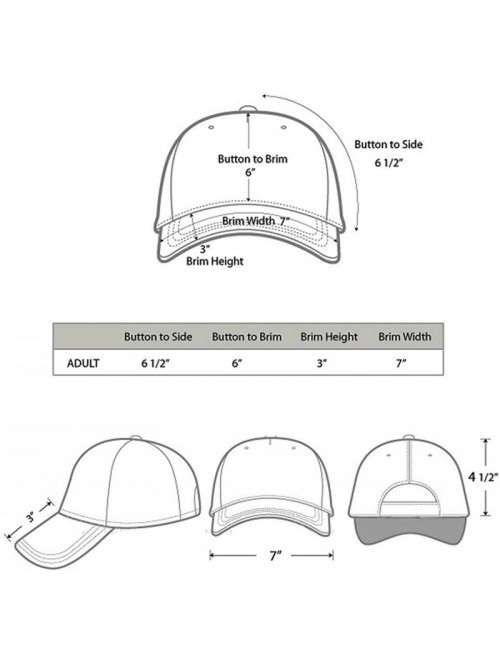 Baseball Caps Plain Baseball Cap Adjustable Back Strap 3 PC - Yellow - CZ18Z6RA2W4 $14.23