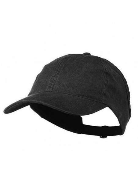 Baseball Caps Backless Ponytail Hat Baseball Cap Natural Curly Hair Hat with Ponytail Hole - Black(style1) - CR18S8LA39Q $19.24