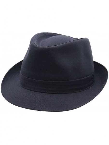 Fedoras Classic Trilby Trilby Hat - Marine - C9110ALKOM9 $50.24