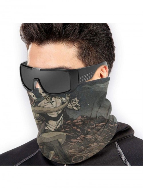 Balaclavas Ghost B.C.prequelle Face Cover Scarf Neck Scarf Multifunctional Headwear Motorcycle Balaclava - CG1982IRUKU $17.81