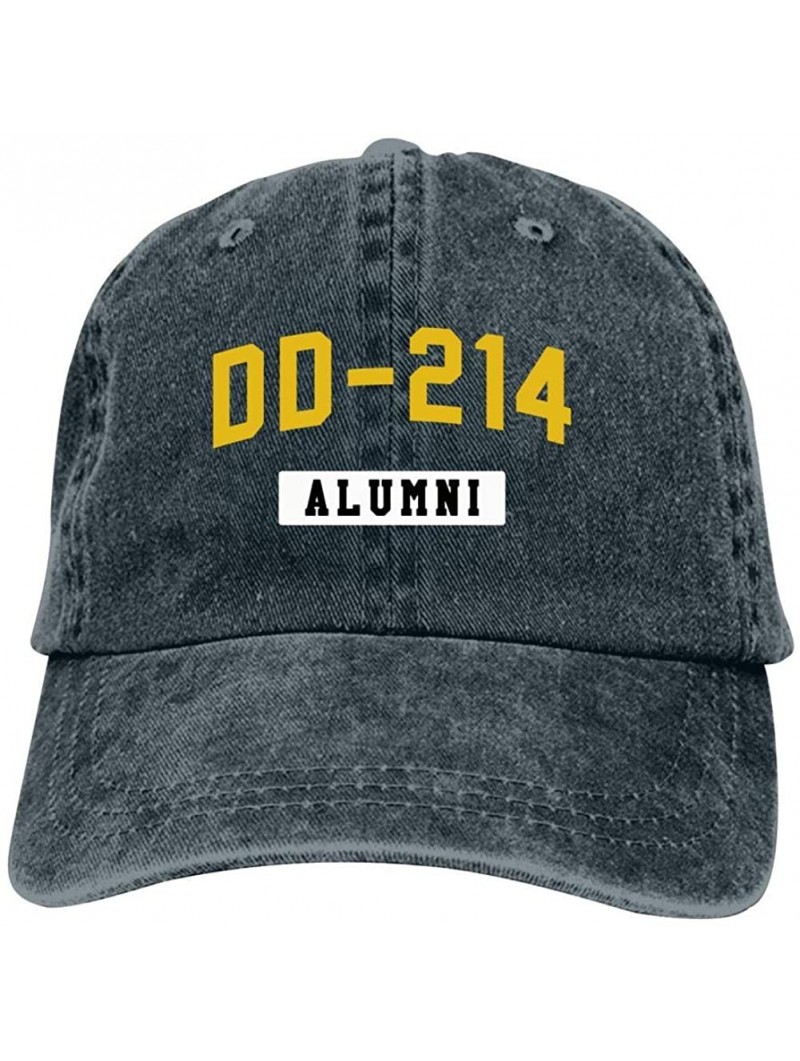 Baseball Caps Adult Unisex Cowboy Cap-Cool DD-214 Alumni Logo Fashion Printed Basetball Hat Creative Design - Navy - CF18QL8D...