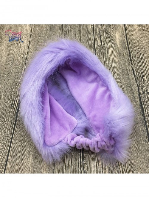 Cold Weather Headbands Faux Fur Headband with Elastic for Women's Winter Earwarmer Earmuff Hat Coldweather Accessories - Lave...