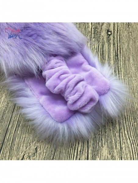 Cold Weather Headbands Faux Fur Headband with Elastic for Women's Winter Earwarmer Earmuff Hat Coldweather Accessories - Lave...