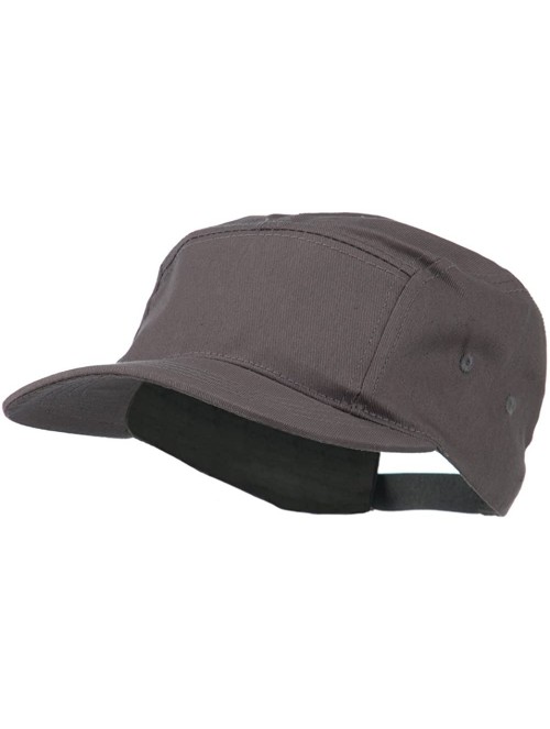 Baseball Caps 5 Panel Cotton Cap - Grey - CD11ND5H9AJ $11.91