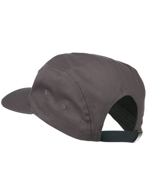 Baseball Caps 5 Panel Cotton Cap - Grey - CD11ND5H9AJ $11.91