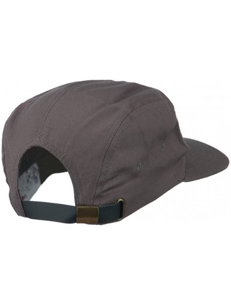 Baseball Caps 5 Panel Cotton Cap - Grey - CD11ND5H9AJ $11.91