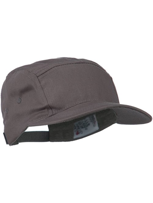 Baseball Caps 5 Panel Cotton Cap - Grey - CD11ND5H9AJ $11.91