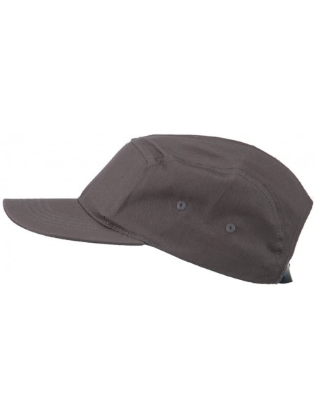 Baseball Caps 5 Panel Cotton Cap - Grey - CD11ND5H9AJ $11.91