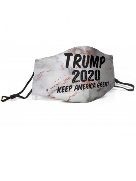 Balaclavas Trump-2020-black- Washable Face Cover Family Sport Cover for Camping - Trump 2020 Black-1 - C1198I0M4EK $20.92