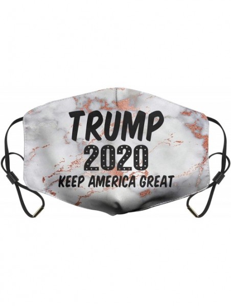 Balaclavas Trump-2020-black- Washable Face Cover Family Sport Cover for Camping - Trump 2020 Black-1 - C1198I0M4EK $20.92