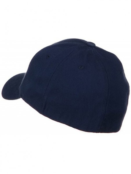 Baseball Caps Low Profile Washed Flex Cap - Navy - CI18GYY2QTZ $30.53