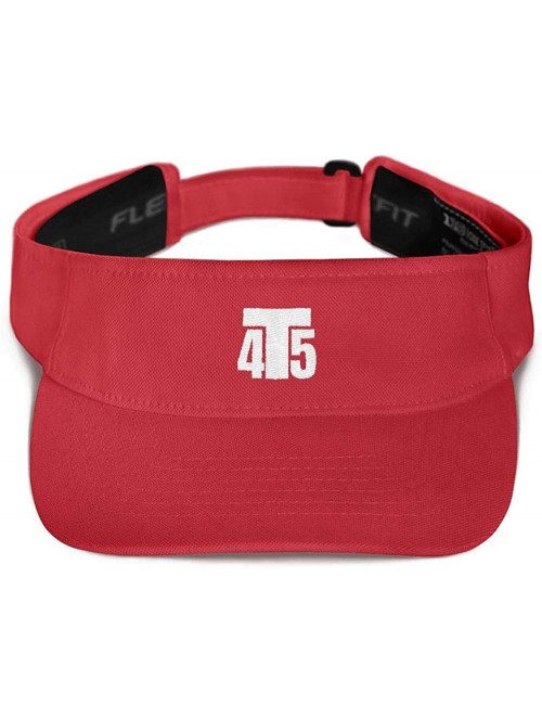 Visors Donald Trump 45th President Visor Hat Trump 45 Visor - Red - CJ18ONNWM4M $26.70