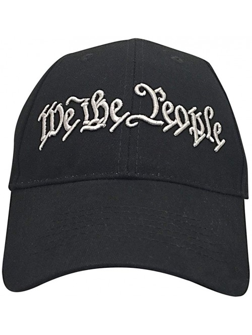 Baseball Caps We The People Black Baseball Cap - CZ18HOT3IUS $17.43