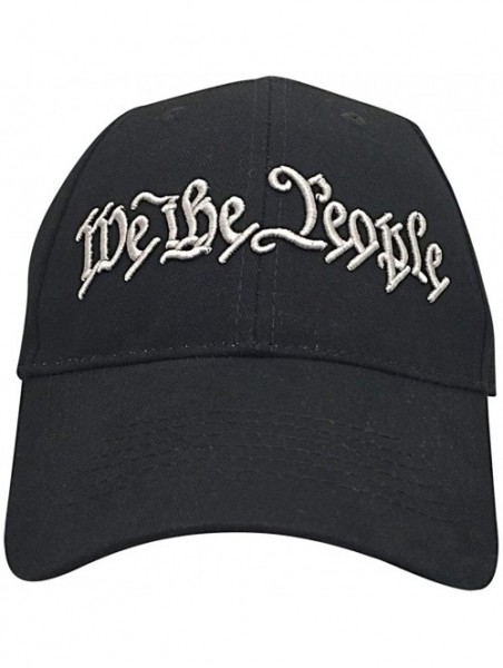 Baseball Caps We The People Black Baseball Cap - CZ18HOT3IUS $17.43