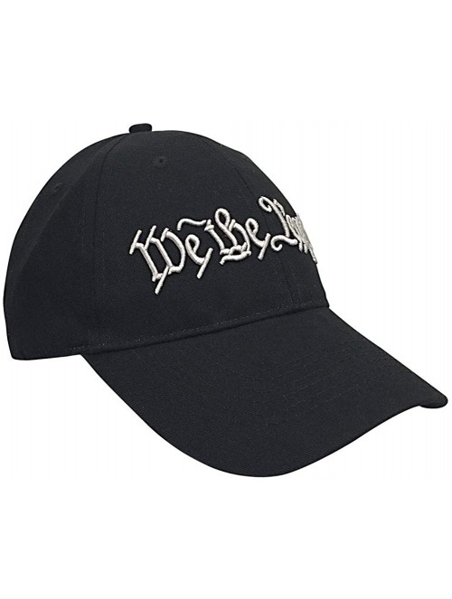 Baseball Caps We The People Black Baseball Cap - CZ18HOT3IUS $17.43