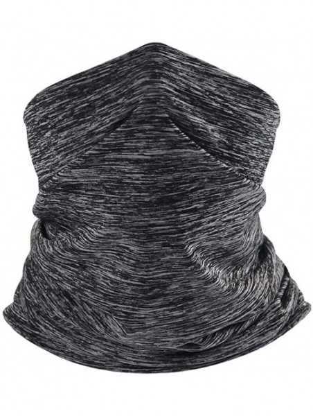 Balaclavas Summer Neck Gaiter Scarf- Cooling Cycling Mask- Breathable Fishing Mask Face Bandana - Gray - CI198UZYY95 $11.45