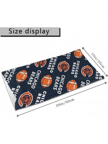 Balaclavas Face Shield Bandanas 3D Print American Football Team for Dust- Outdoors- Festivals- Sports - Chicago Bears - C2198...