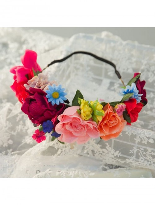 Headbands Maternity Woodland Photo Shoot Peony Flower Crown Hair Wreath Wedding Headband BC44 - Style 8 Floral - CW186IKX85U ...