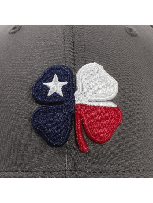 Baseball Caps Texas Luck 2 Fitted Hat - White - CN12O0UOSNK $25.89