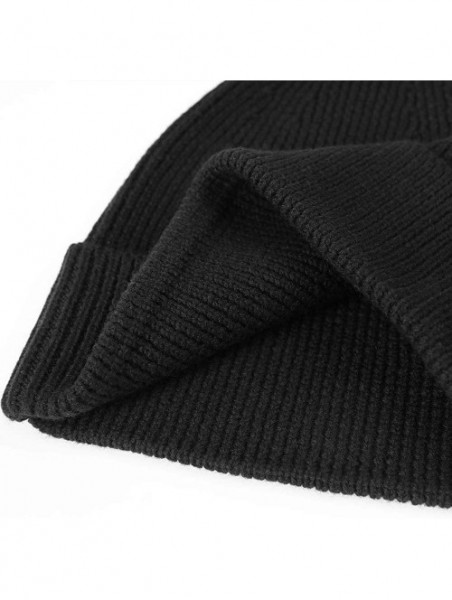 Skullies & Beanies 100% Silk Knitted Slouchy Beanie Breathable Thin Women Men Stretch Skull Cap Soft Comfortable - CO197NHESS...