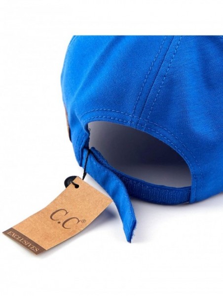 Baseball Caps Hatsandscarf Cotton Baseball Cap with Sparkling Star Pattern (BA-42) - Royal Blue - C918QDHAUUZ $12.48