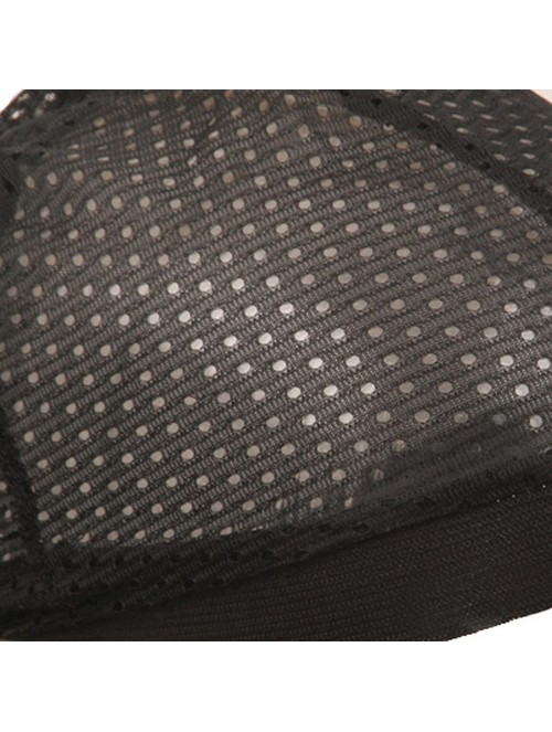 Skullies & Beanies Cool Mesh Dome Cap-Black - Black - CO111XOW50R $9.11