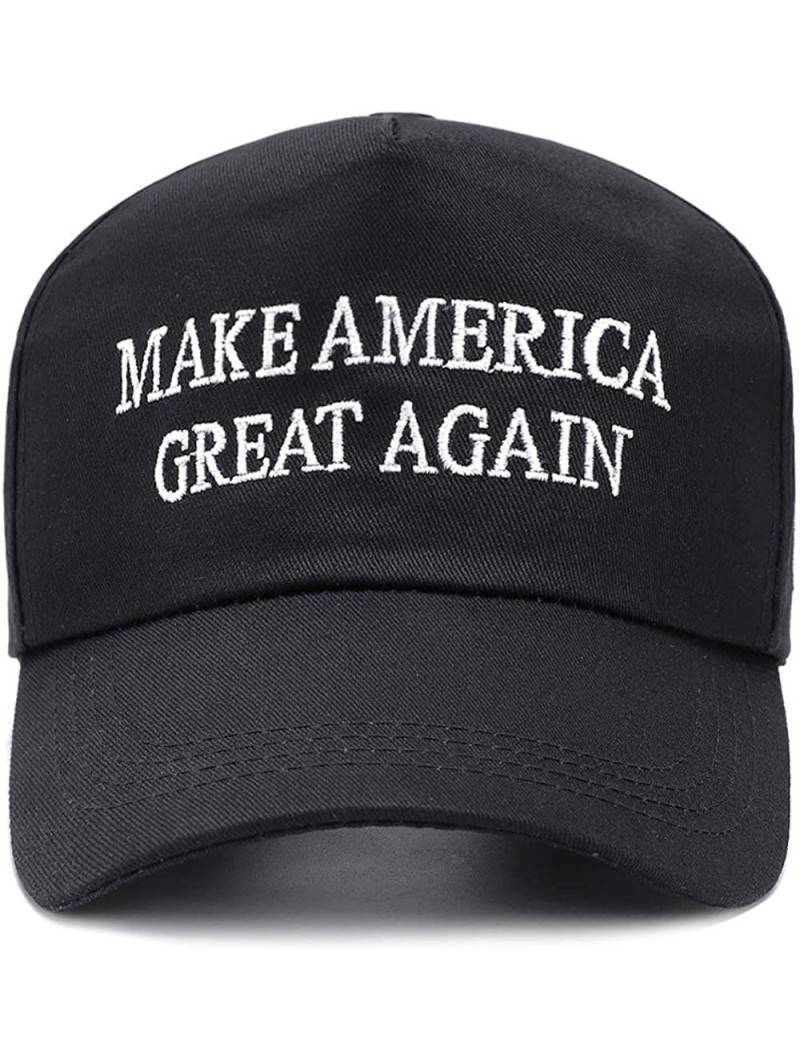 Baseball Caps Make America Great Again Hat Donald Trump Hat MAGA Hat 2020 USA Cap Keep America Great - Black-c - CW18XMLA066 ...