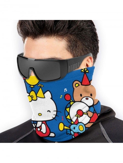 Balaclavas Hello Kitty Men Women Face Mask Balaclava Neck Gaiter Warm Headband Scarf - Hello Kitty 3 - CU194648AZZ $23.24