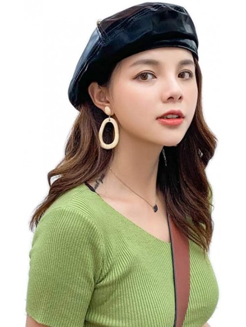 Fedoras Womens Elegant Double Flower 100% Wool Pillbox Hat Fascinator Hat Beanie Hat - K-black - CG18ZYT7MAY $17.74