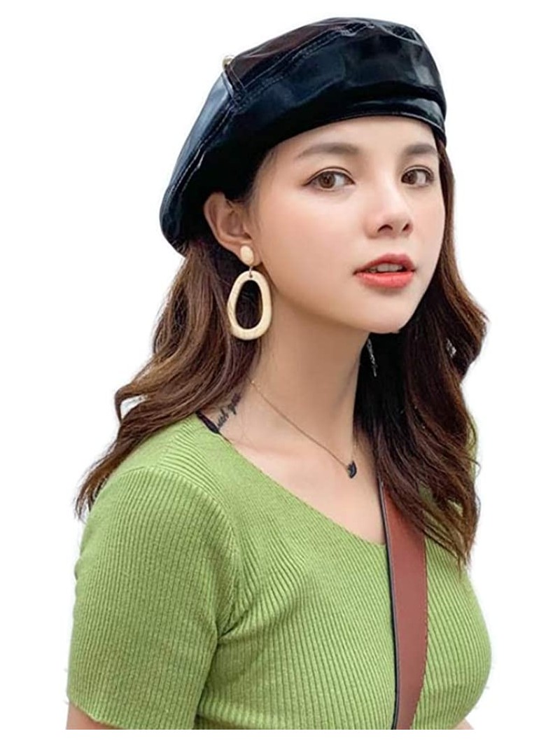 Fedoras Womens Elegant Double Flower 100% Wool Pillbox Hat Fascinator Hat Beanie Hat - K-black - CG18ZYT7MAY $17.74