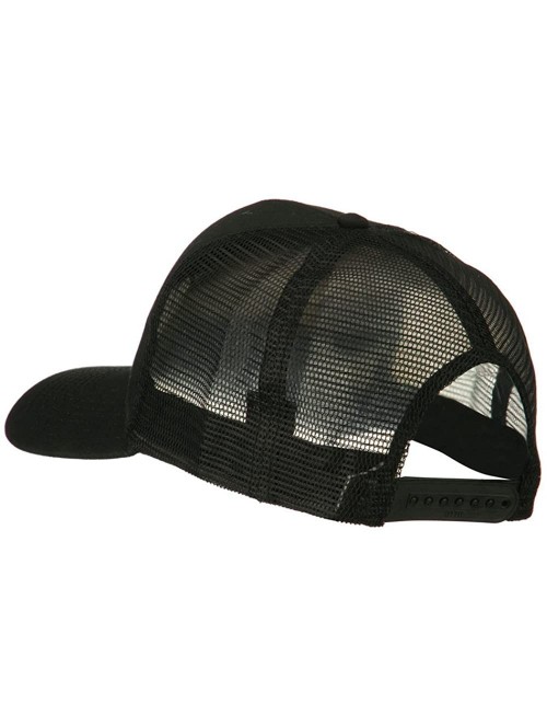 Baseball Caps Director Embroidered Mesh Back Cap - Black - CV11PN6H10F $21.73