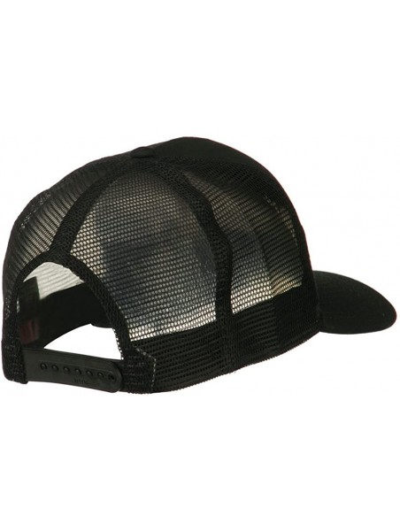 Baseball Caps Director Embroidered Mesh Back Cap - Black - CV11PN6H10F $21.73