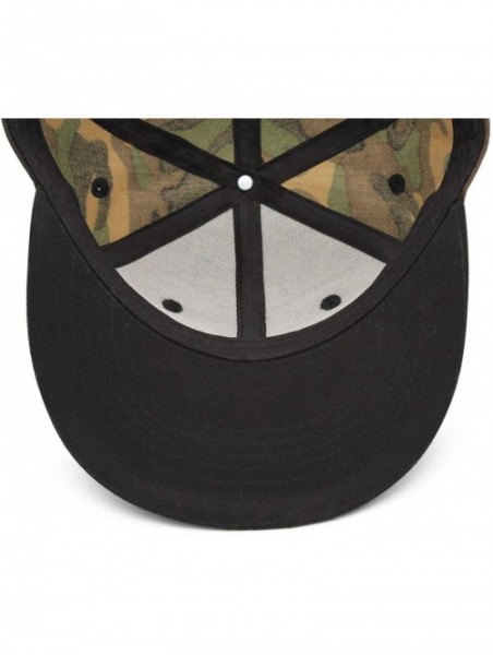 Baseball Caps Mens Womens Printing Adjustable Meshback Hat - Army-green-1 - C818N00KHEH $23.71