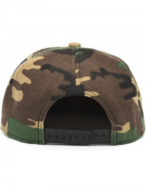 Baseball Caps Mens Womens Printing Adjustable Meshback Hat - Army-green-1 - C818N00KHEH $23.71