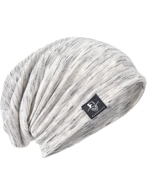 Skullies & Beanies Men Slouch Hollow Beanie Thin Summer Cap Skullcap B011h - 079-pale - CD17AYU5T72 $14.44