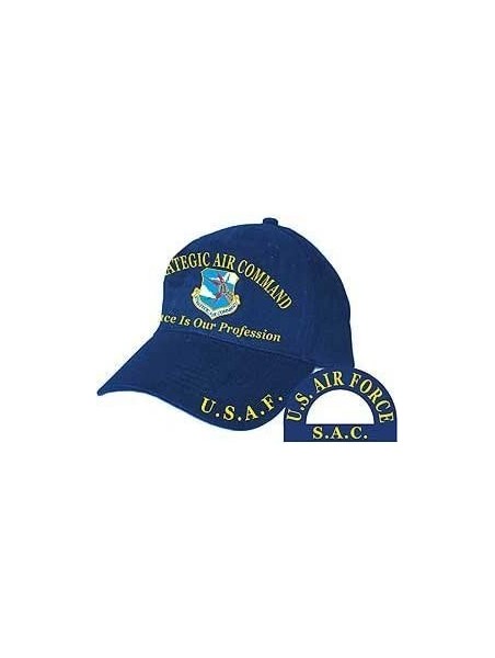 Baseball Caps STRATEGIC AIR COMMAND SAC HAT - Veteran Owned Business - CX11ELGIYWR $15.69