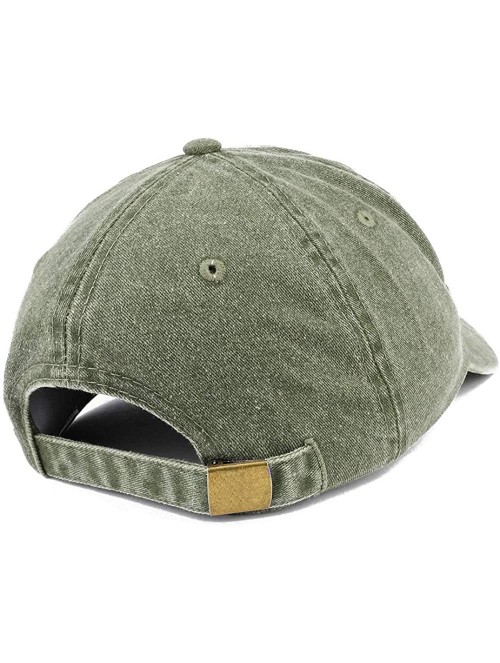 Baseball Caps Capital Mom and Dad Pigment Dyed Couple 2 Pc Cap Set - Navy Olive - C818I9Q0UCT $35.69