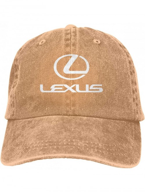 Baseball Caps Customized Printing Casual Strapback Cap Lexus Car Logo New Baseball Caps - Natural - CC18W5ZHLIR $21.38