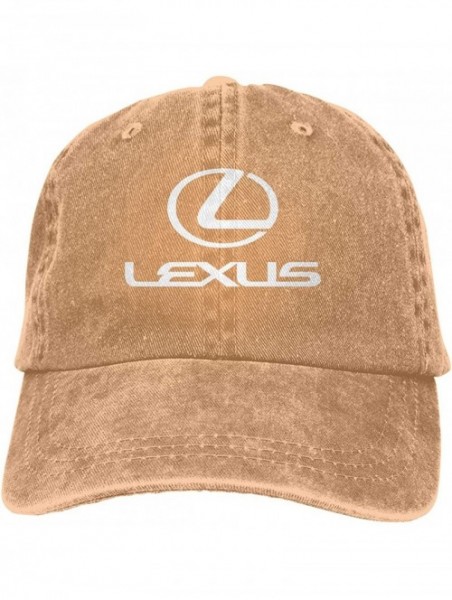 Baseball Caps Customized Printing Casual Strapback Cap Lexus Car Logo New Baseball Caps - Natural - CC18W5ZHLIR $21.38