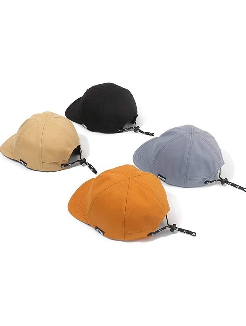 Baseball Caps Stylish Short Brim Soft Cap Baseball Cap Trucker/Baseball Style Hat Cap - Dy01-black - CH18YYUIS50 $22.22