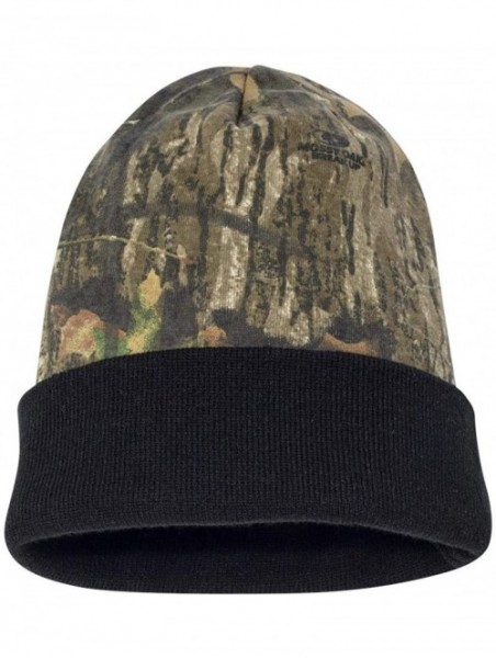 Skullies & Beanies Men's Breakup 12 Inch Knit Cap - Mossy Oak Breakup/Black - C312EGAF271 $15.33